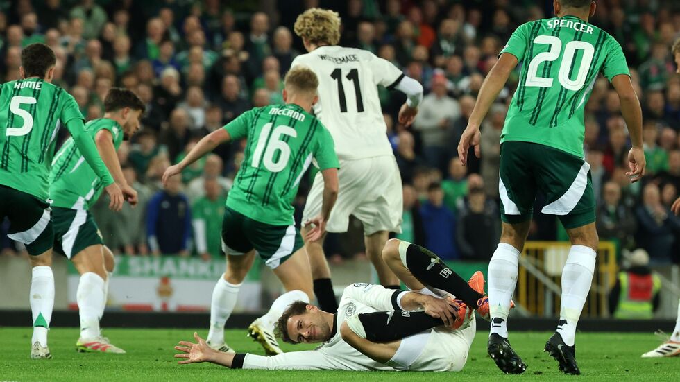 Es ging hart zur Sache in Belfast.