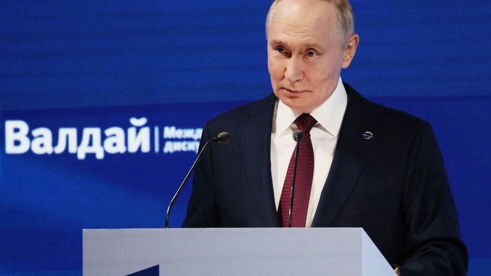 Der Kremlchef erläuterte vor Außenpolitikexperten mehrere Stunden lang seine Sicht auf die Welt. Der Kremlchef erläuterte vor Außenpolitikexperten mehrere Stunden lang seine Sicht auf die Welt.