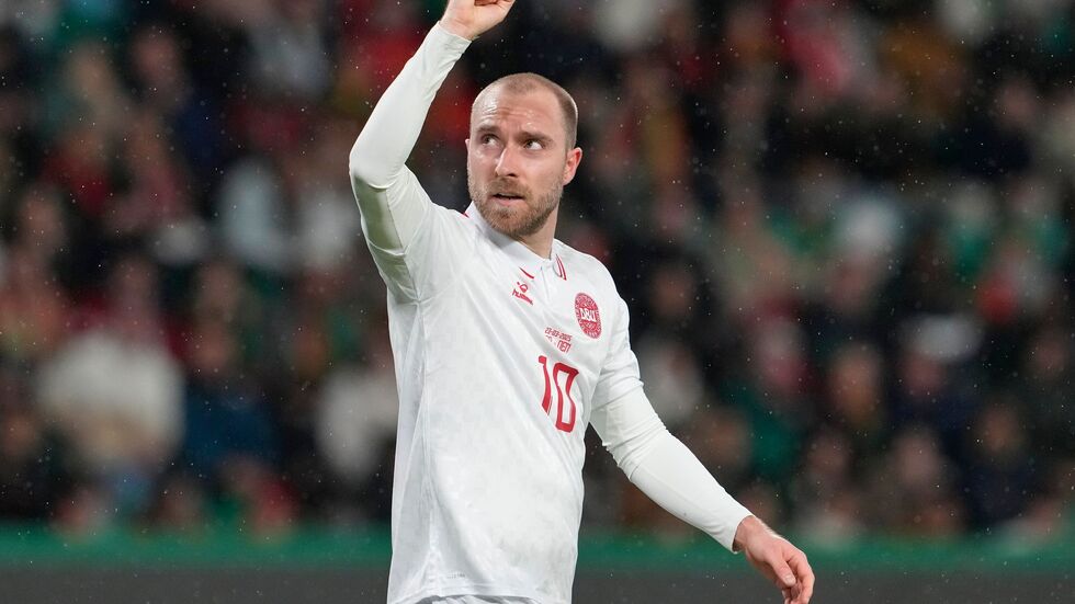 Dänemarks Rekordspieler Christian Eriksen.