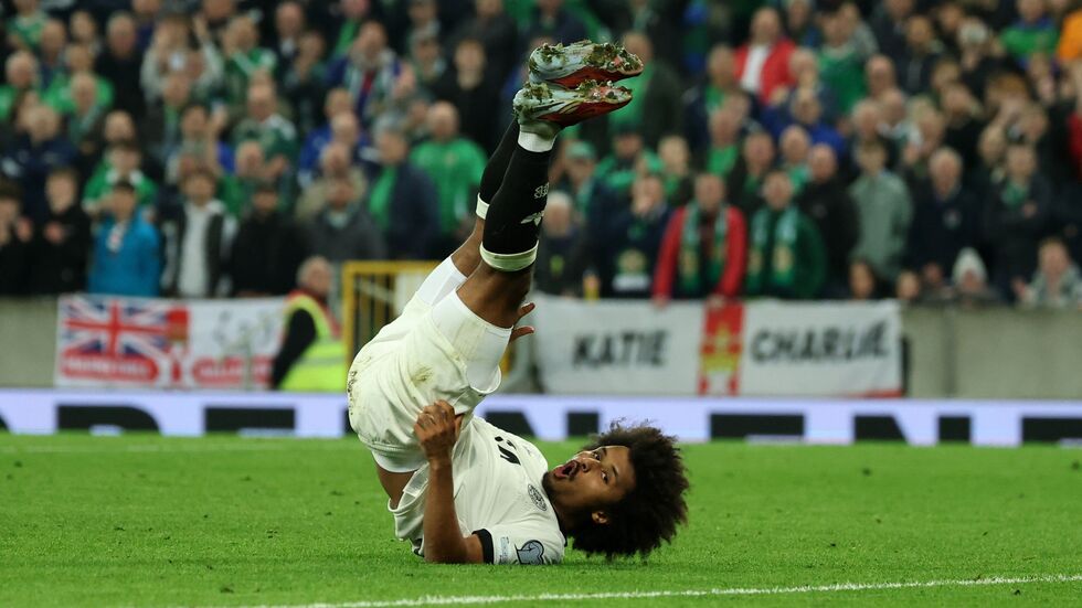 Ein glückloser Auftritt von Karim Adeyemi.