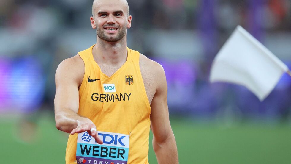 Als Weltjahresbester ein Medaillenkandidat: Julian Weber.