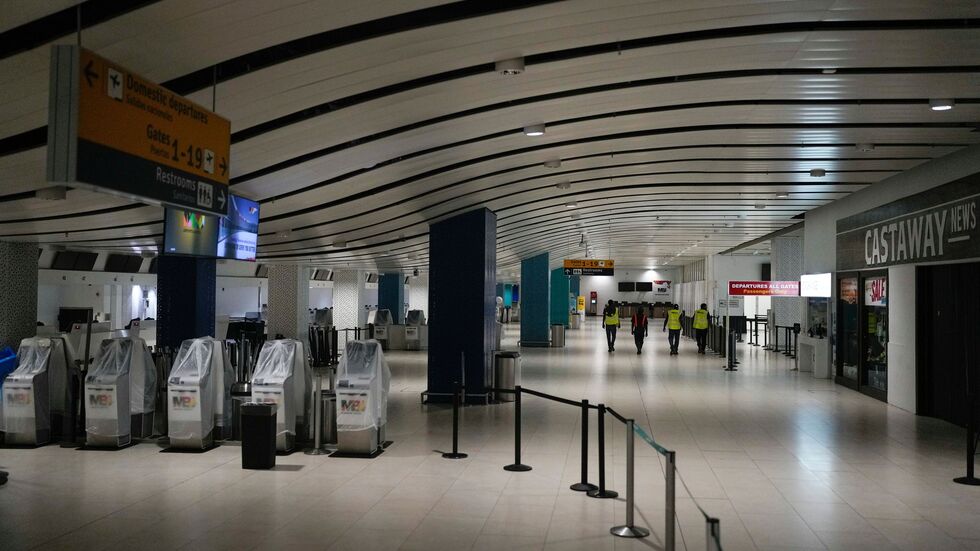 Der Flughafen von Montego Bay wurden durch Hurrikan «Melissa» beschädigt und blieb tagelang geschlossen.