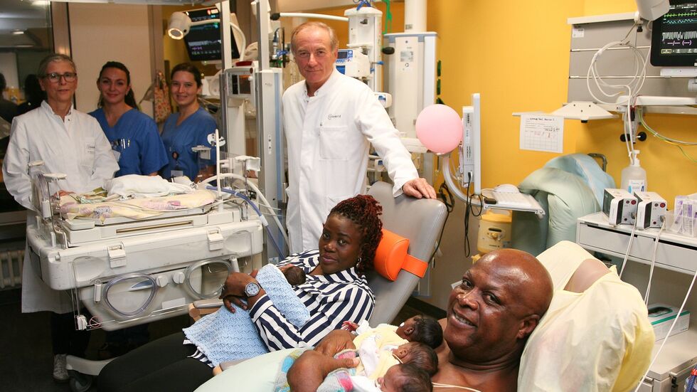 Ende September sind Fünflinge an der Berliner Charité auf Welt gekommen. Ende September sind Fünflinge an der Berliner Charité auf Welt gekommen.