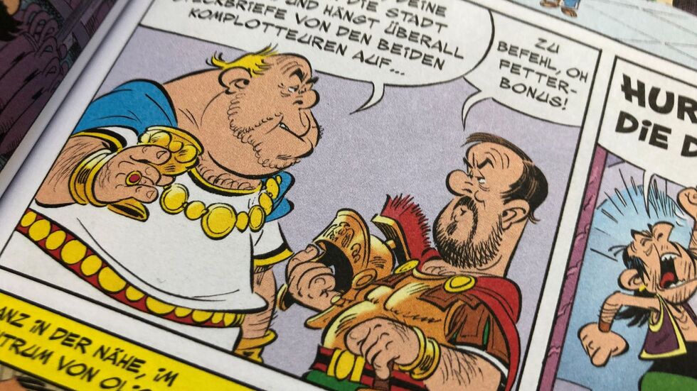 Im gerade erschienenen Band «Asterix in Lusitanien» gibt es eine Figur namens Pistorius. Im gerade erschienenen Band «Asterix in Lusitanien» gibt es eine Figur namens Pistorius.