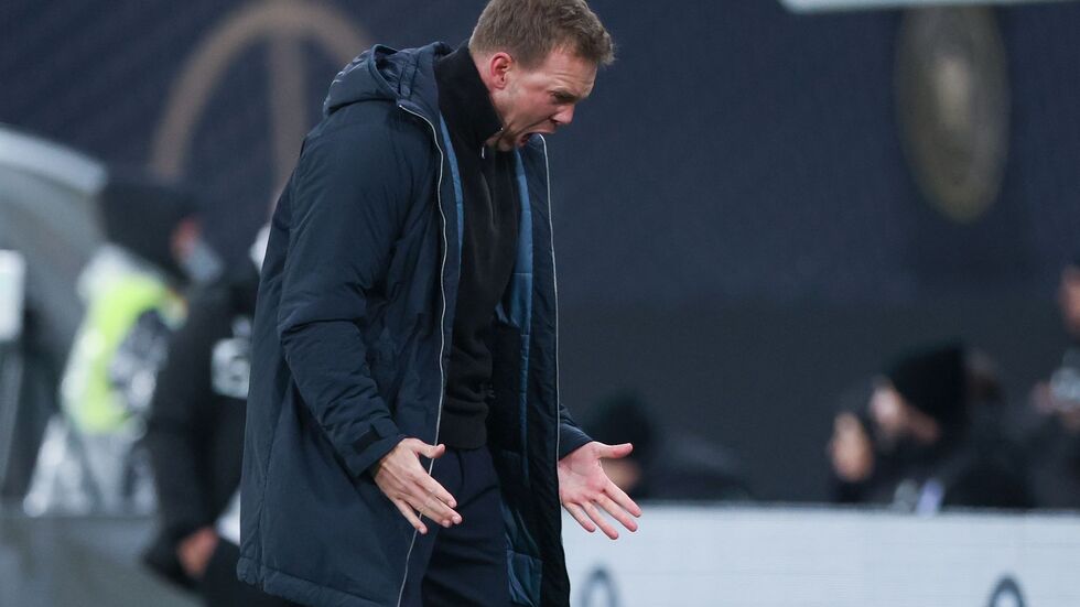Eine fußballerische Erlösung auch für Nagelsmann. Eine fußballerische Erlösung auch für Nagelsmann.