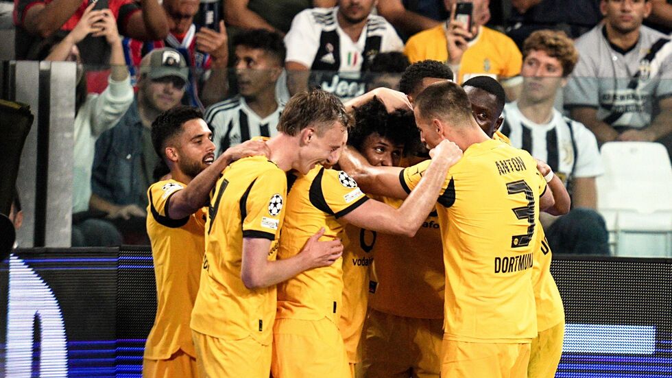 Zum Auftakt in die Champions League gab es für die BVB-Profis mehrfach Grund zum Jubeln.