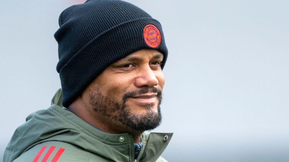 Freut sich auf ein Champions-League-Duell der Extra-Klasse: Bayern-Trainer Vincent Kompany. Freut sich auf ein Champions-League-Duell der Extra-Klasse: Bayern-Trainer Vincent Kompany.