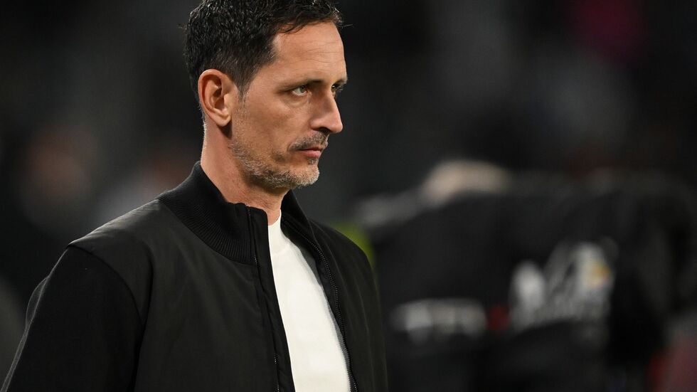 In seiner dritten Saison: Dino Toppmöller. (Archivbild) In seiner dritten Saison: Dino Toppmöller. (Archivbild)