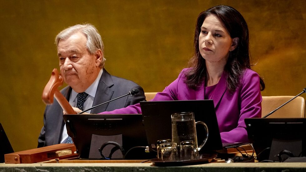 Wechselte vom Auswärtigen Amt zu den Vereinten Nationen: Grünen-Politikerin Annalena Baerbock. (Archivbild) Wechselte vom Auswärtigen Amt zu den Vereinten Nationen: Grünen-Politikerin Annalena Baerbock. (Archivbild)