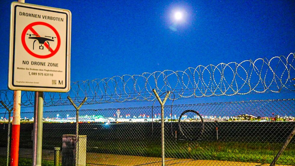 Noch ist unklar, ob es Drohnen waren. 