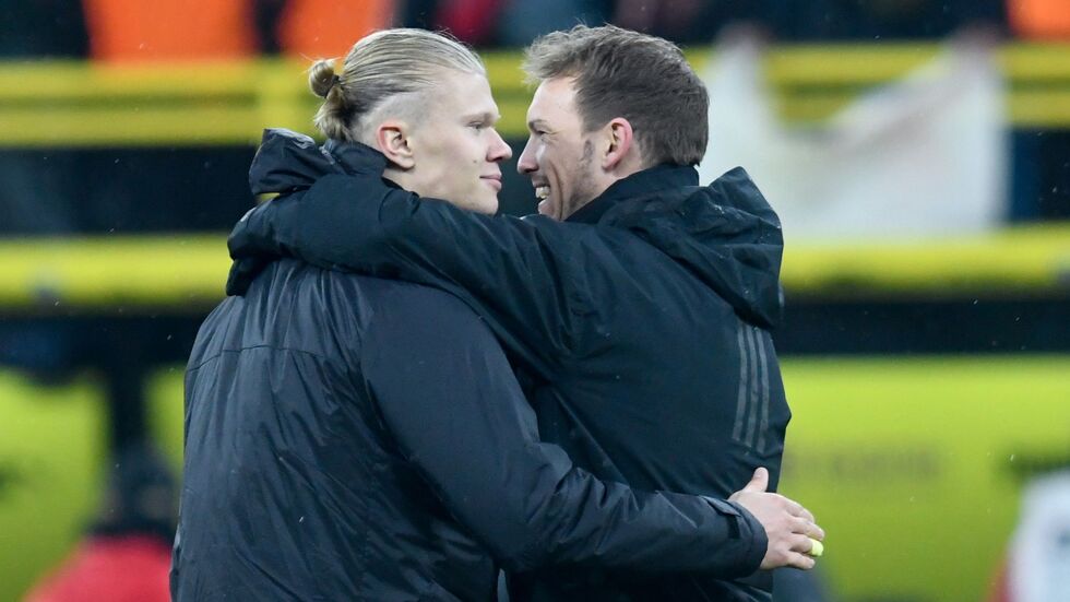 Wiedersehen in Amerika? Haaland und Nagelsmann. Wiedersehen in Amerika? Haaland und Nagelsmann.