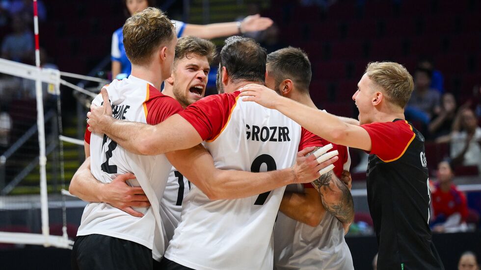 Die Erleichterung beim deutschen Team war groß.