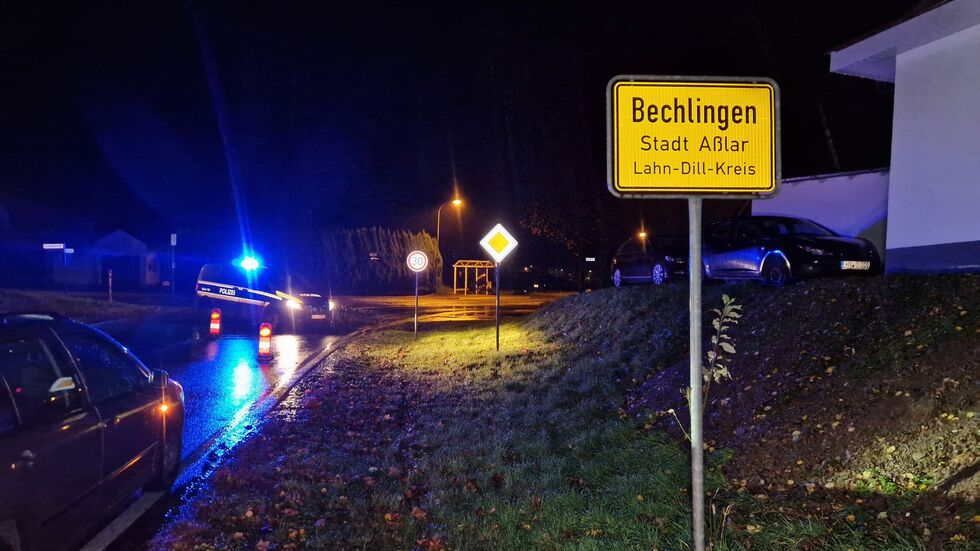 Die Polizei war in Aßlar-Bechlingen im Einsatz. Die Polizei war in Aßlar-Bechlingen im Einsatz.