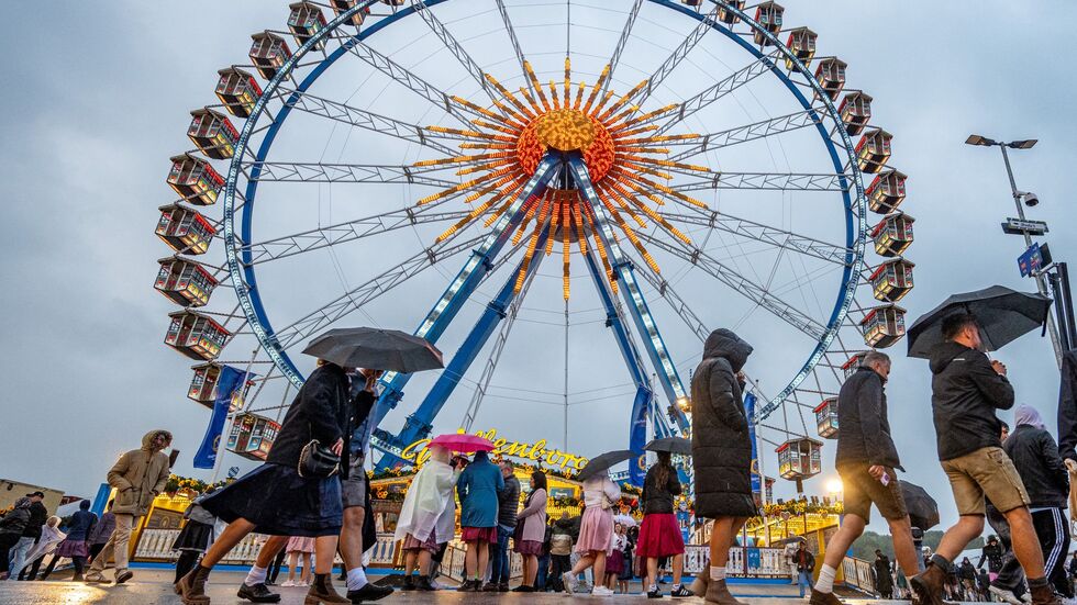 Heißer Start, verregneter Abschluss. 