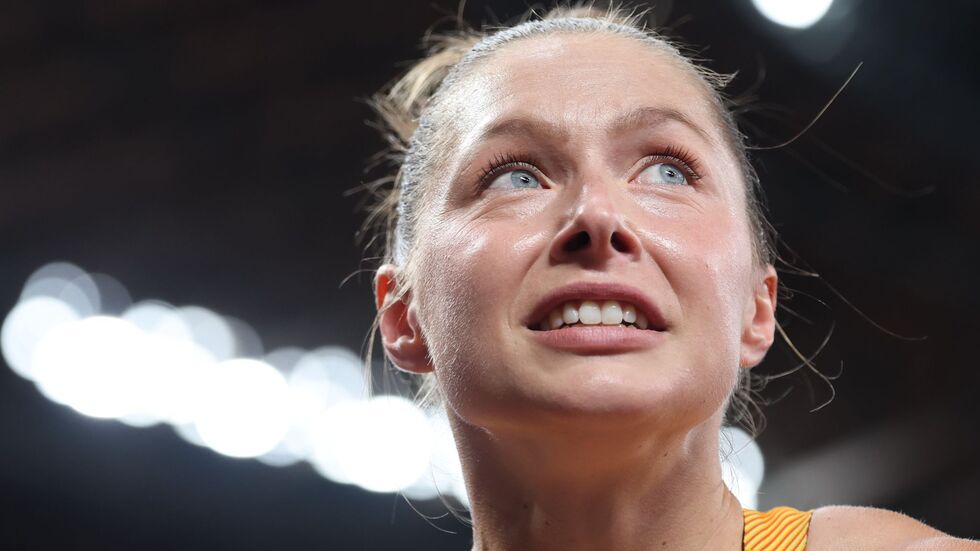 Musste zittern: Gina Lückenkemper.