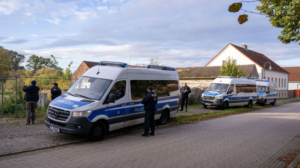 «Wir suchen nach Beweismitteln», sagte ein Polizeisprecher.