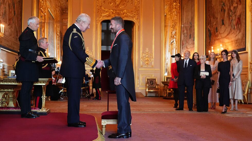 Beckham gilt als großer Verehrer des Königshauses. Beckham gilt als großer Verehrer des Königshauses.