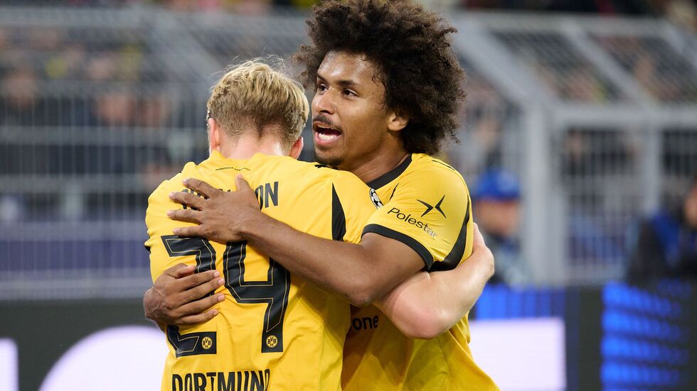 Adeyemi (rechts) machte erneut ein starkes Spiel.
