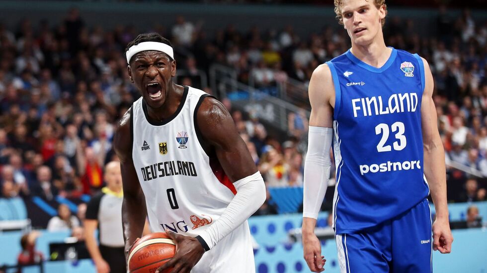 Isaac Bonga hatte wieder großen Anteil am deutschen Erfolg.