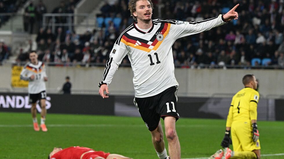 Nick Woltemades Doppelpack rettet die DFB-Elf vor einer Blamage in Luxemburg. Nick Woltemades Doppelpack rettet die DFB-Elf vor einer Blamage in Luxemburg.