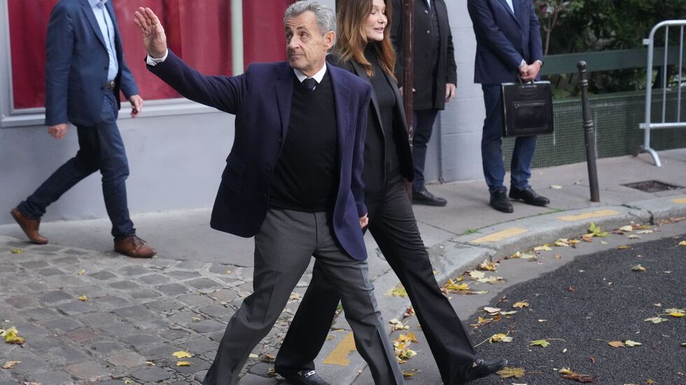 Sarkozy tritt seine Haft an.