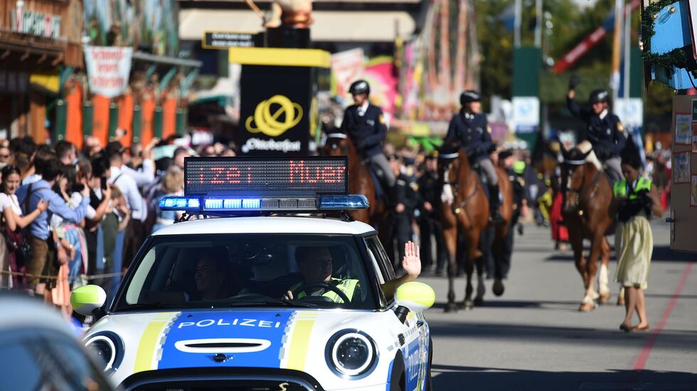 Rund 600 Polizisten sind in diesem Jahr auf dem wohl größten Volksfest der Welt im Einsatz. (Archivfoto)