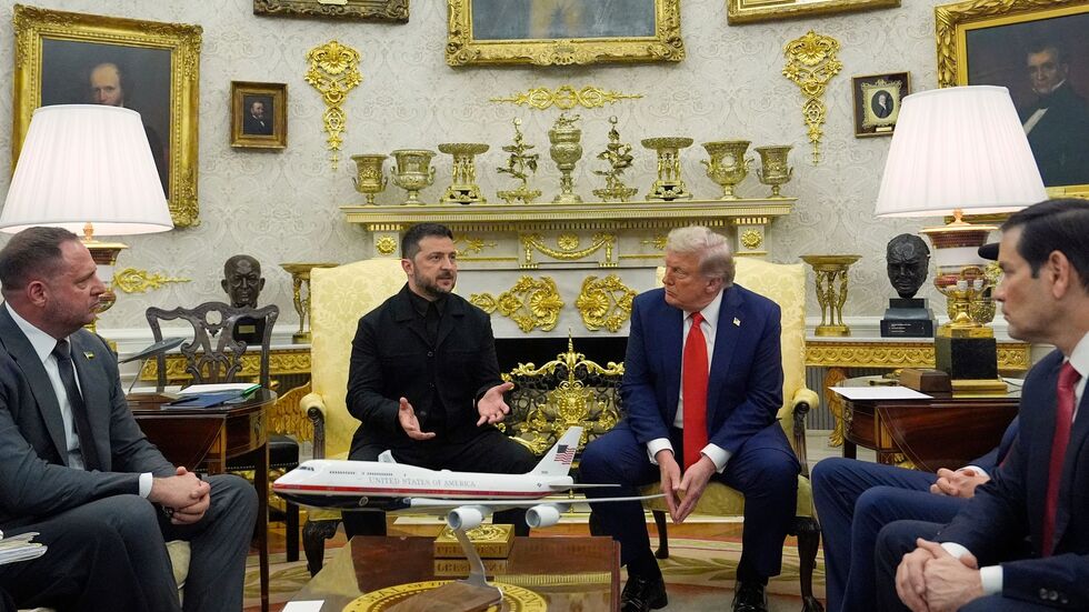 Trump und Selenskyj treffen sich an diesem Freitag erneut im Weißen Haus. (Archivbild) Trump und Selenskyj treffen sich an diesem Freitag erneut im Weißen Haus. (Archivbild)
