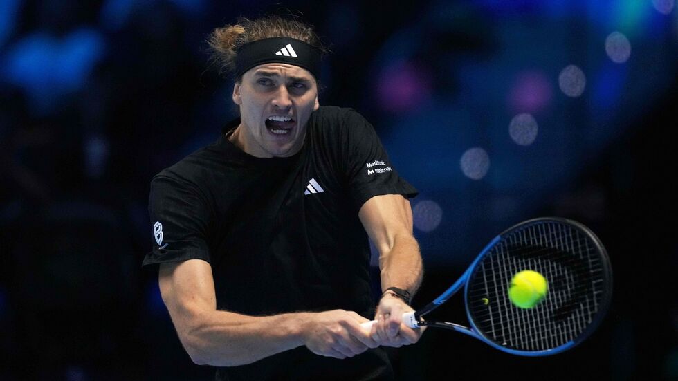 Alexander Zverev ist voll fokussiert Alexander Zverev ist voll fokussiert