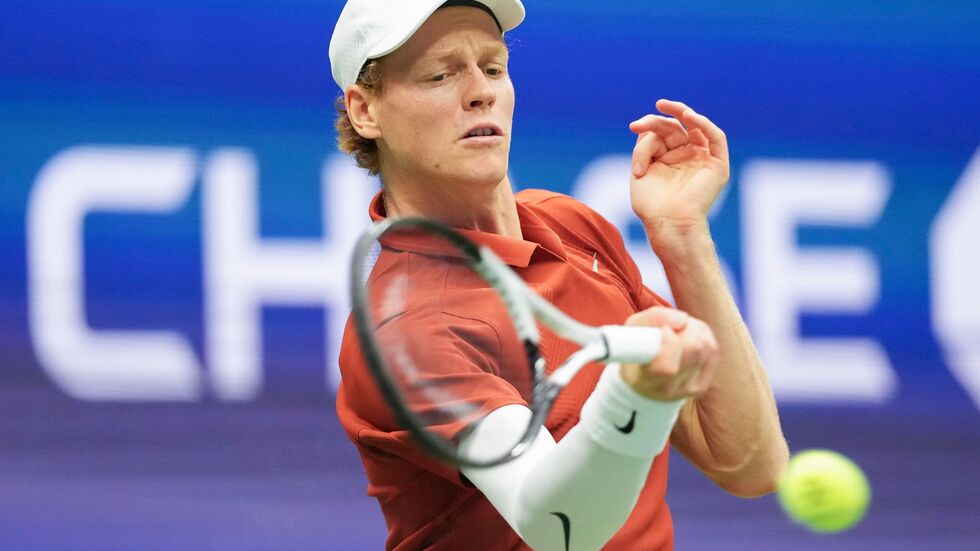 Jannik Sinner erwischte den schlechteren Satrt in das Finale der US Open.