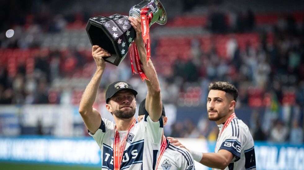 Thomas Müller (l) gewann mit den Vancouver Whitecaps die kanadische Meisterschaft.