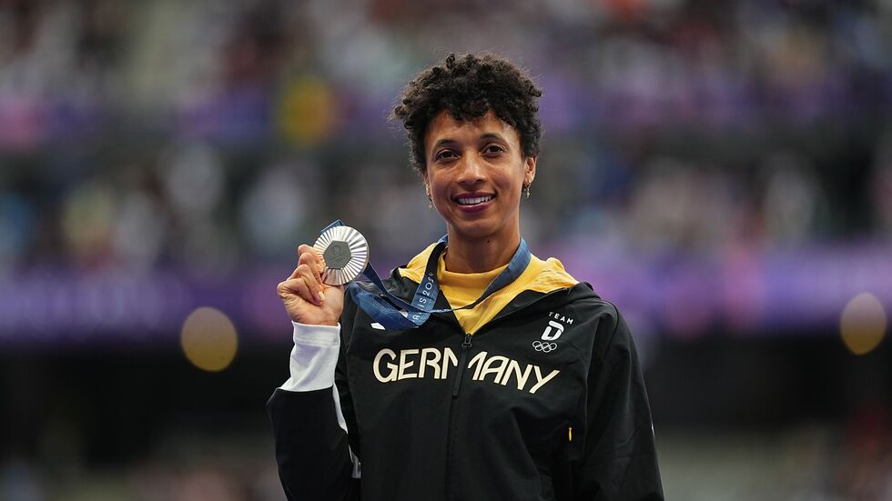 Malaika Mihambo gewann Silber bei Olympia in Paris. (Archivbild)