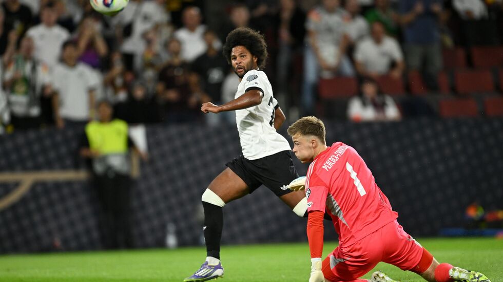 Erzielte das 1:0 für Deutschland: Serge Gnabry