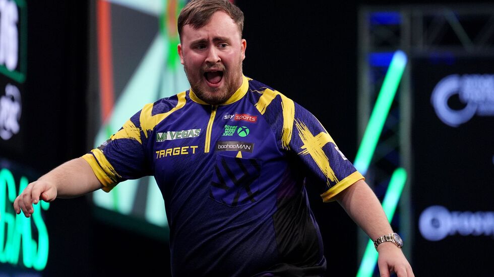 Führt die Darts-Weltrangliste erstmals an: Luke Littler. Führt die Darts-Weltrangliste erstmals an: Luke Littler.