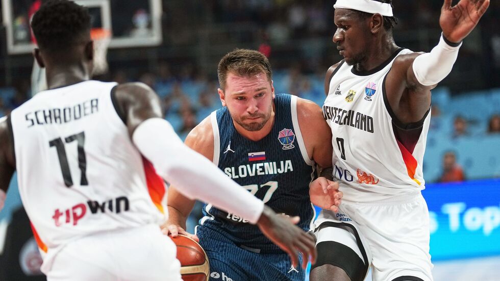 Luka Doncic stellte die deutschen Basketballer vor riesige Probleme.