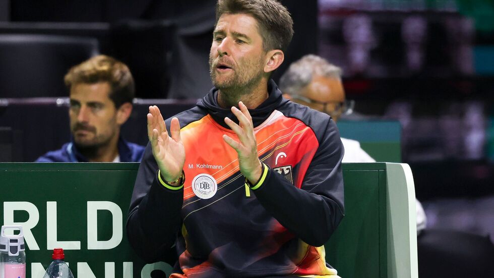Davis-Cup-Kapitän Michael Kohlmann konnte zufrieden sein mit der Leistung seines Teams. (Archivbild)
