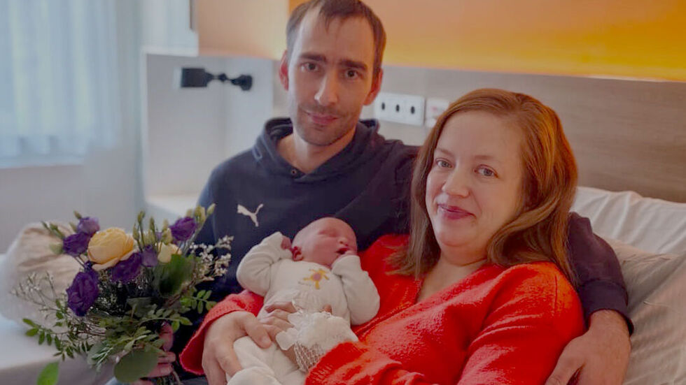 Um 10:30 Uhr erblickte der kleine Finn das Licht der Welt. Um 10:30 Uhr erblickte der kleine Finn das Licht der Welt