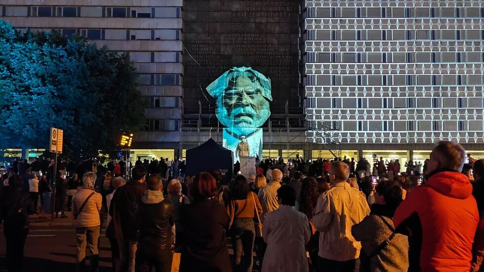 Lichterfestival „Light our Vision“ in Chemnitz im September 