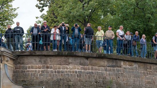 Viele Bilder werden gemacht.