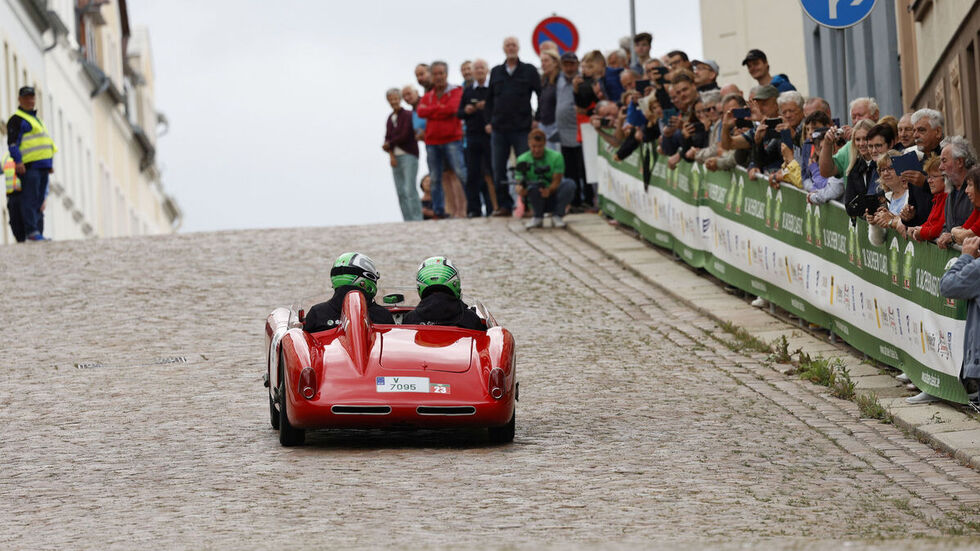 Wie hier im Jahr 2021 geht es auch diesmal bei der Sachsen Classic die Steile Wand hinauf.