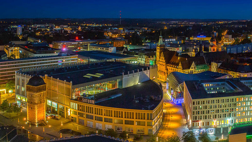Mit einer Online-Umfrage will die Stadt Chemnitz gemeinsam mit der TU herausfinden, wie die Innenstadt für Studierende attraktiver werden kann. 