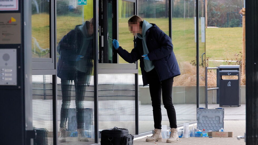 Spurensicherung am Tatort