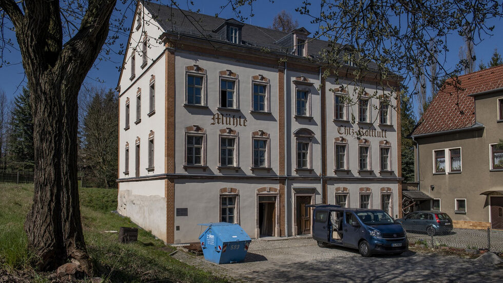 Rottluff-Mühle an der Limbacher Straße (Archiv)