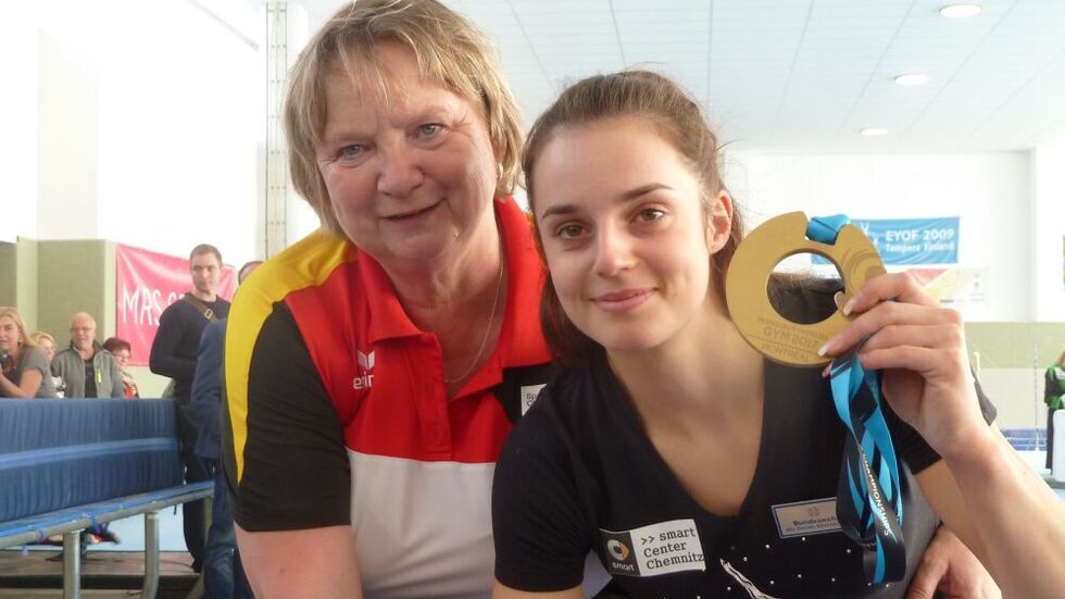 Gabi Frehse mit Pauline Schäfer, Foto: Redaktion Gabi Frehse mit Pauline Schäfer, Foto: Redaktion