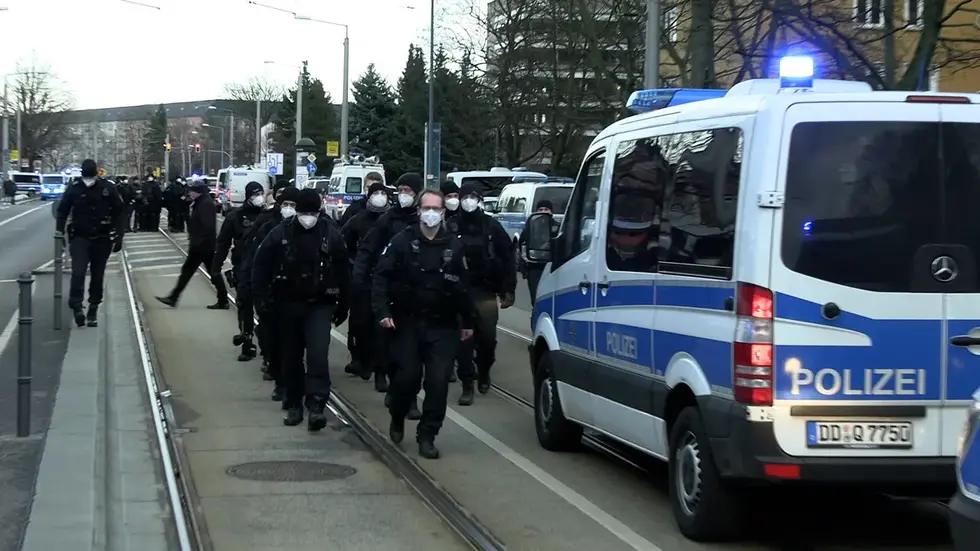 Polizei in Dresden Polizei in Dresden