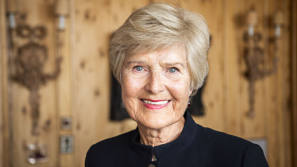 Friede Springer, eine der einflussreichsten Frauen der deutschen Medienwelt, besuchte Chemnitz - ganz diskret.