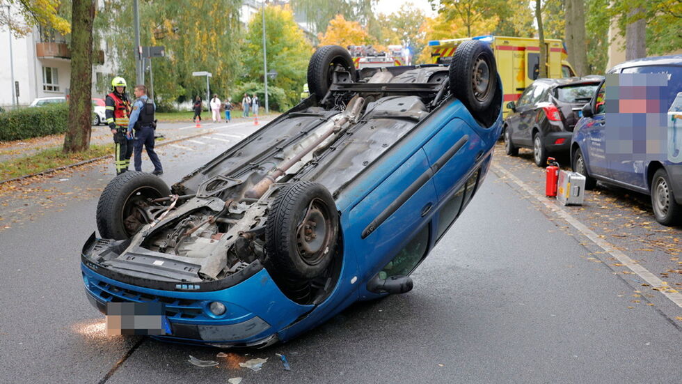 Unfall auf der Zschopauer Straße