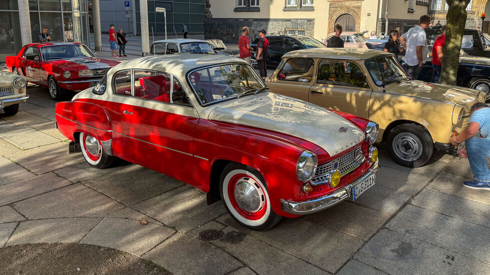 Legendär: ein Wartburg 311 Coupé.