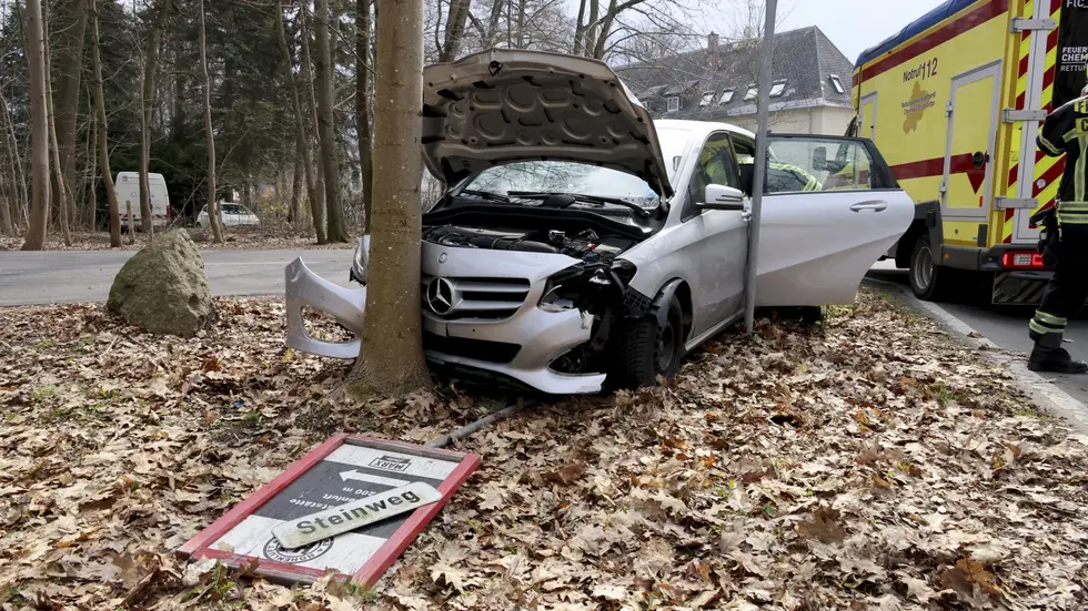 Der Unfall passierte gegen 12.30 Uhr am Samstag.
