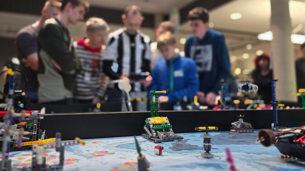 Die Lego-Projekte stehen in diesem Jahr unter dem Motto "Unearth" zu Deutsch "Ausgegraben".