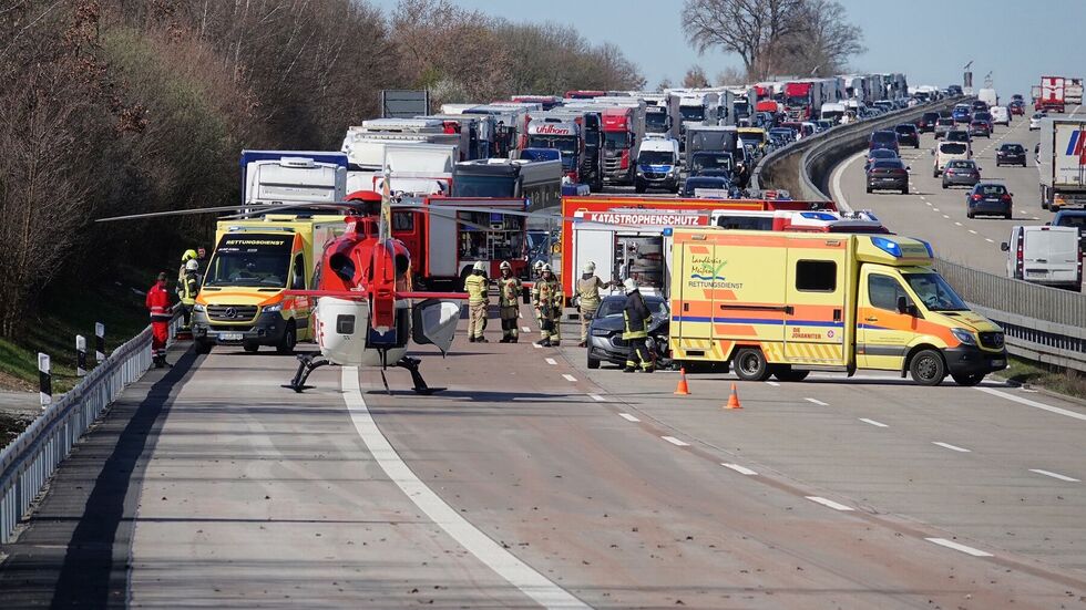 Die A4 Richtung Dresden war voll gesperrt Die A4 Richtung Dresden war voll gesperrt